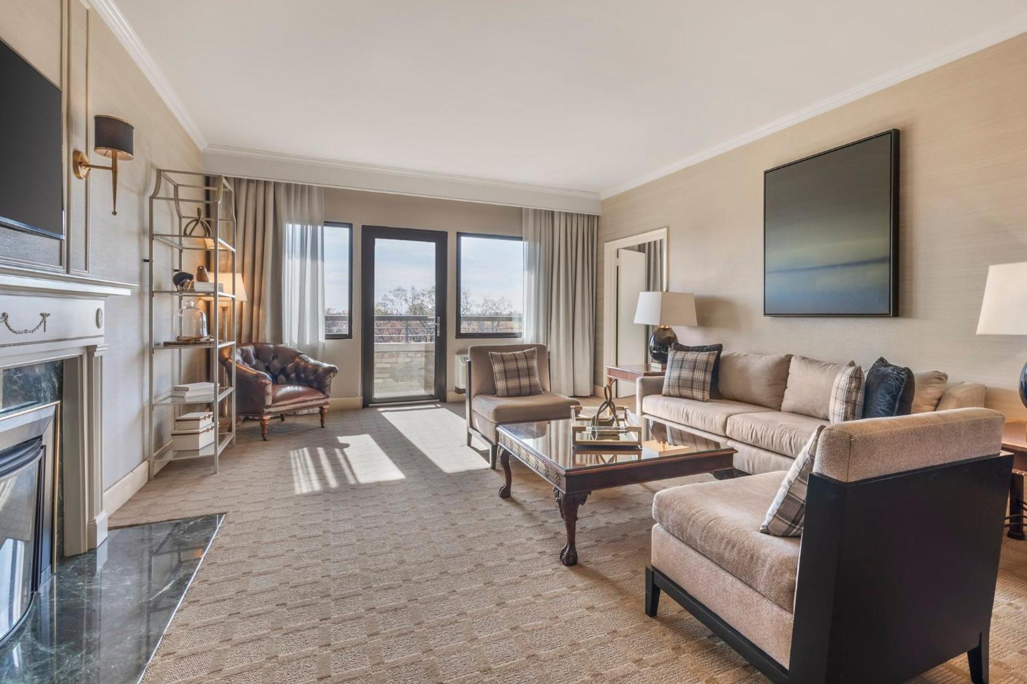 Omni Shoreham Hotel Washington Esterno foto